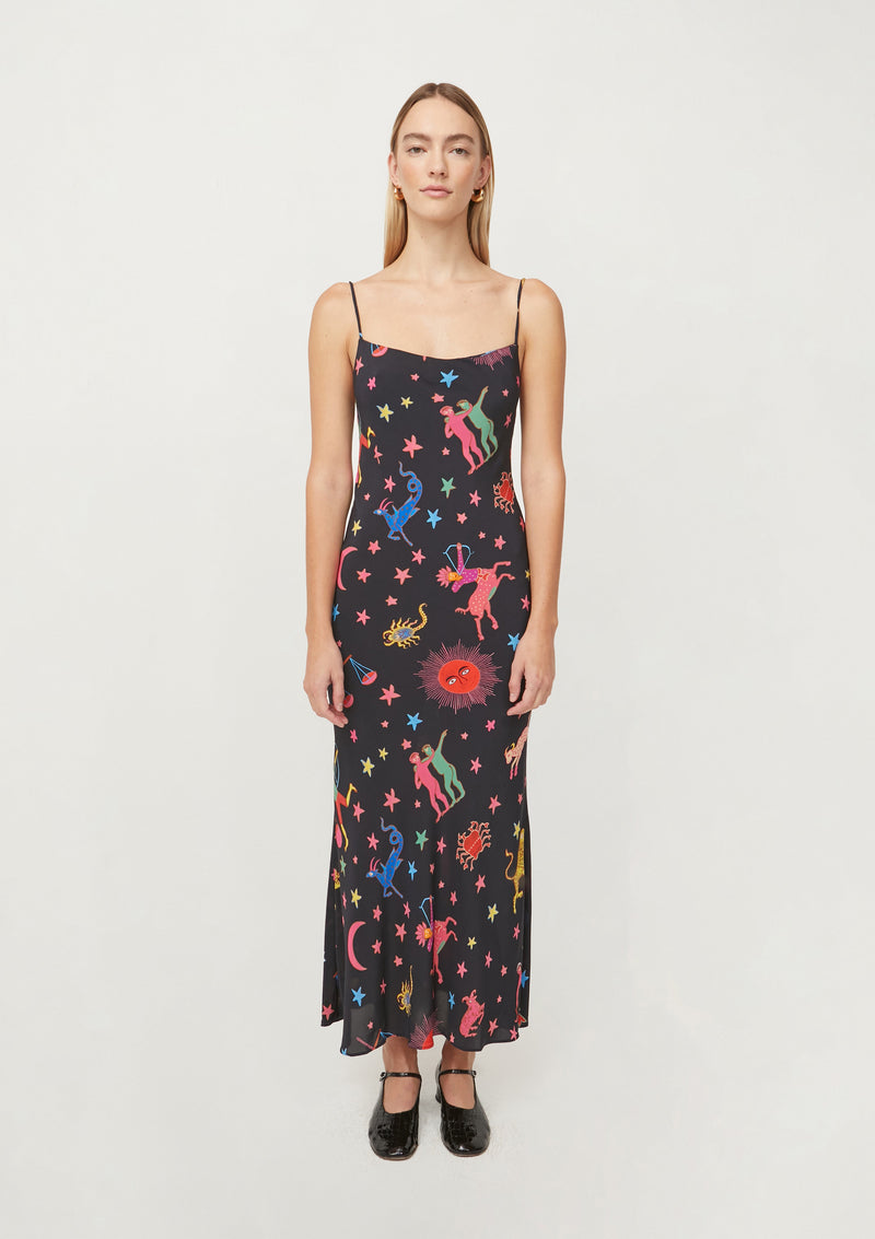 Jemima Dress | Neon Zodiac