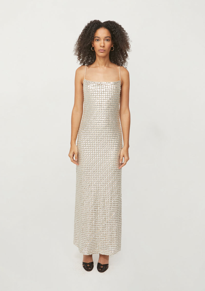 Jemima Dress | Platinum