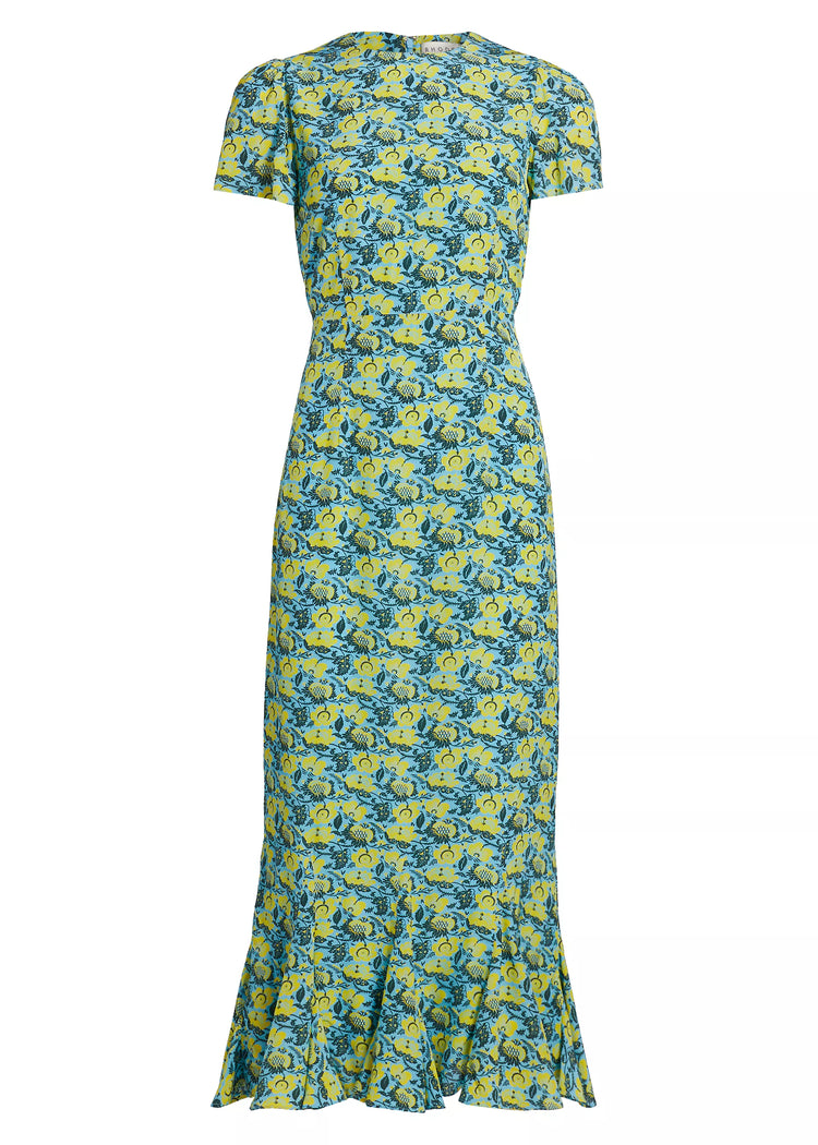 Lulani Dress | Blue Rio Floral