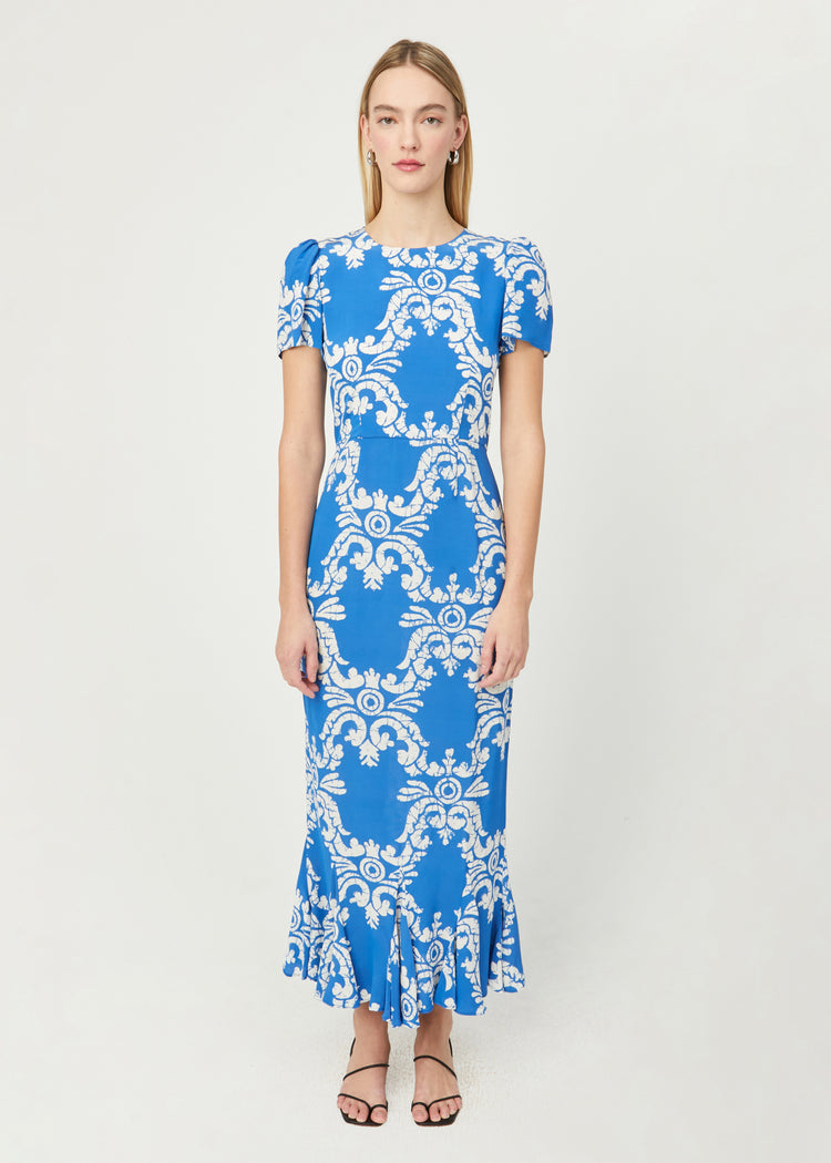 Lulani Dress | Batik Grid