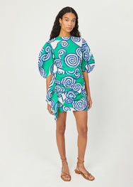 Pia Dress | Lagoon