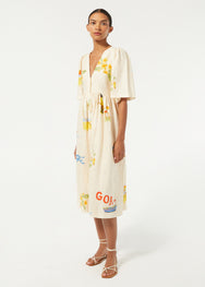 Linen Karline Dress | Goa Party