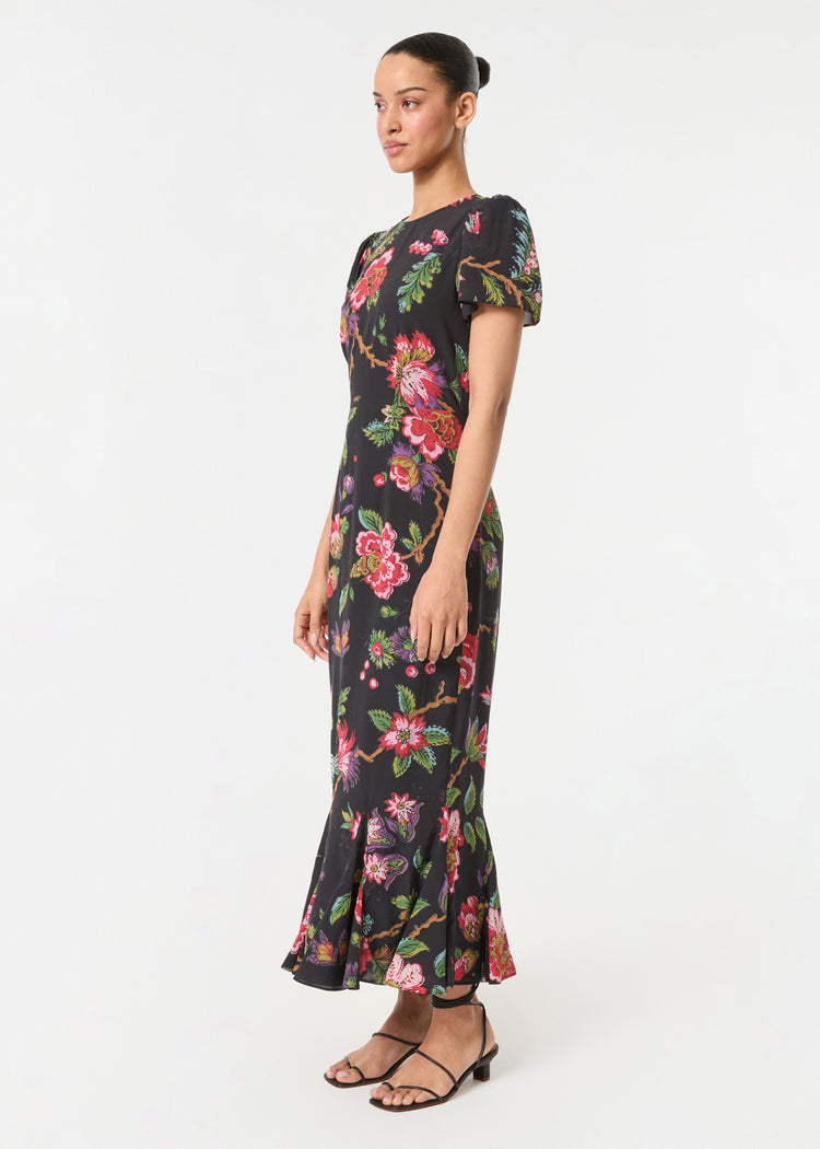 Lulani Dress | Ink Morlaix Fleur Grande