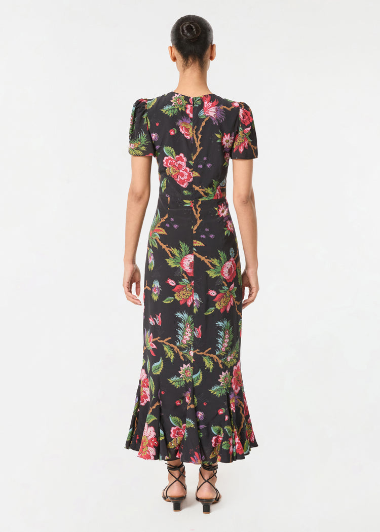 Lulani Dress | Ink Morlaix Fleur Grande