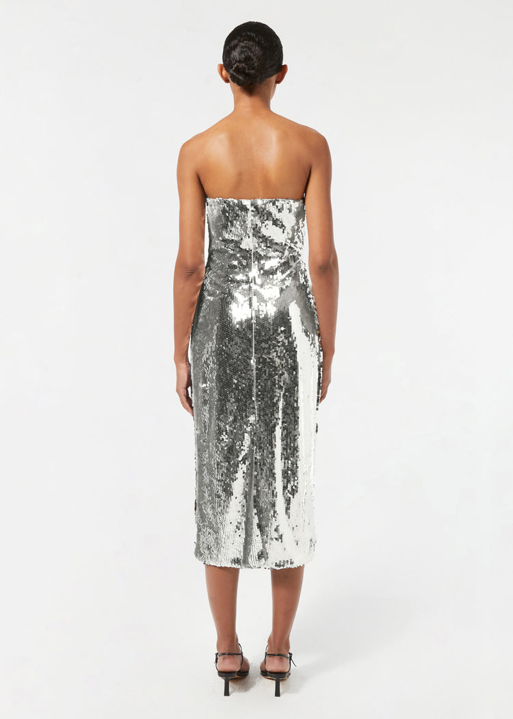 Lisa Dress | Silver