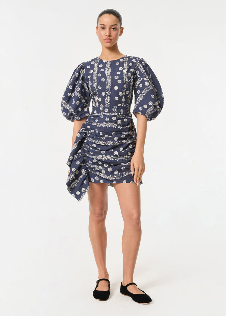 Pia Dress | Woodblock