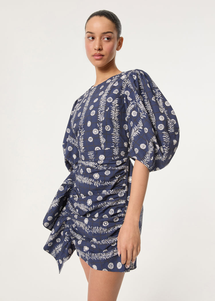 Pia Dress | Woodblock