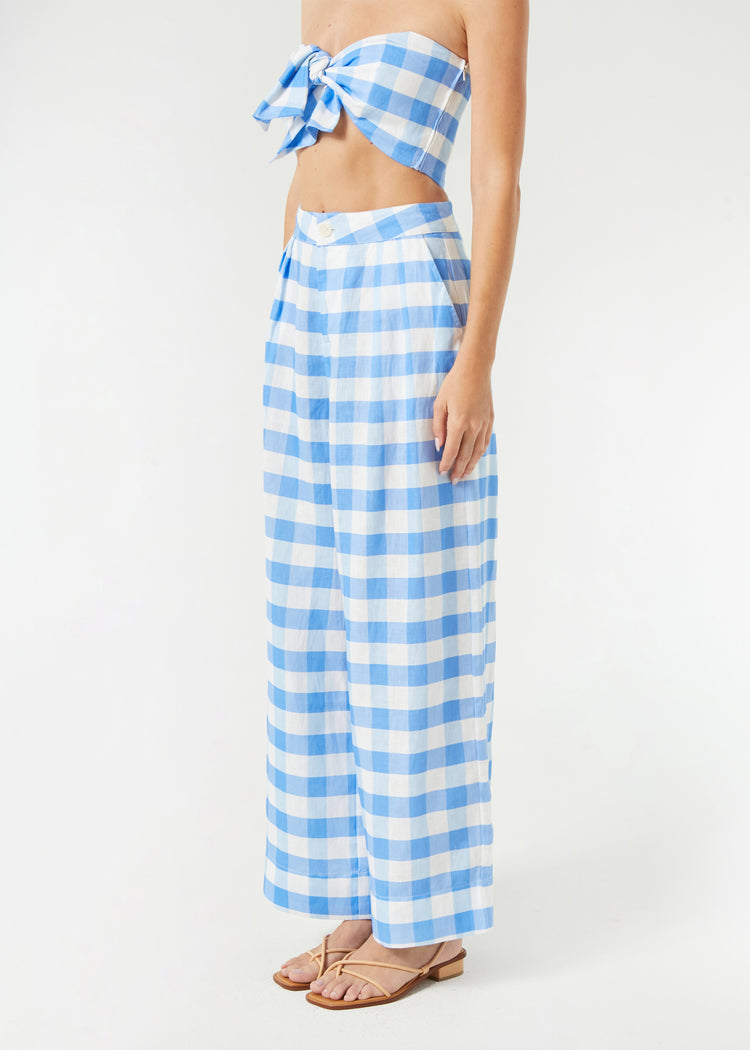 Linen Campbell Pants | Toulouse Gingham Grande