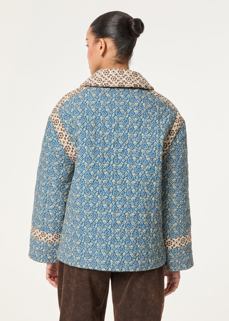 Emil Jacket | Blue Paisley Garden