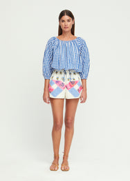 Luciana Top | Toulouse Gingham