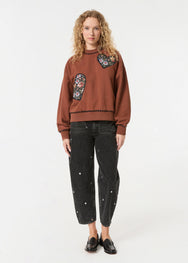 Adrien Sweatshirt | Brown Blossoming Canopy