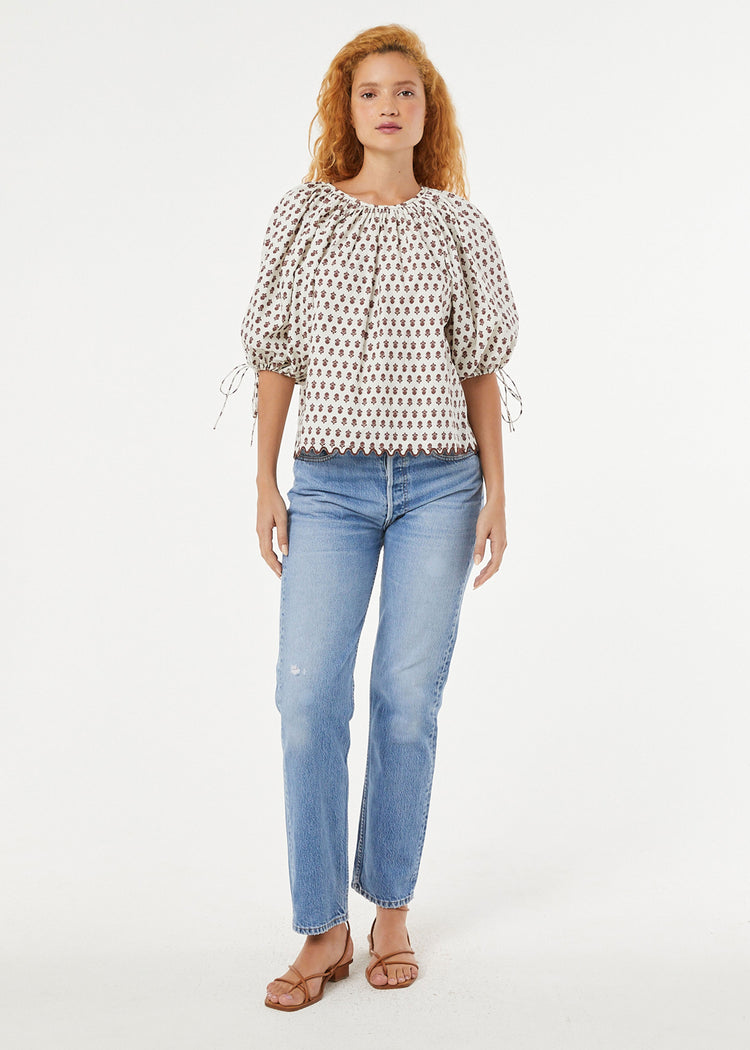 Rowan Top | Cream Pali Hill