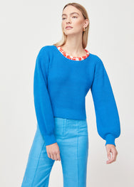 Maisie Pullover | Imperial Blue
