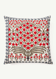 Lean on Me Pillow | Garden Of Dreams Red Multi